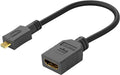 EAN 4040849586835 - Wentronic 58683 cable HDMI 0,15 m HDMI tipo D (Micro) HDMI tipo A (Estándar) Negro imagen 1