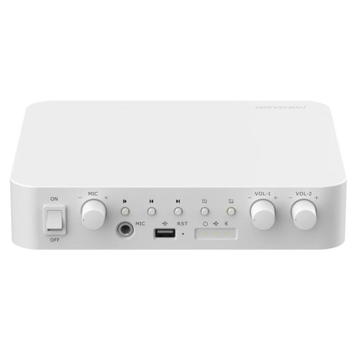 EAN 6942160445199 - Hikvision DS-QAE1A80G1-VB amplificador de audio 2.0 canales Blanco imagen 1