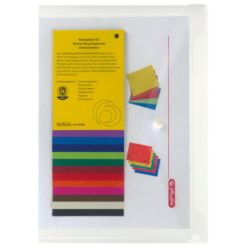 EAN 4008110246086 - Herlitz 10657930 carpeta Polipropileno (PP) Transparente A4 imagen 2