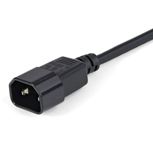 EAN 0065030855808 - StarTech.com PXT1001M cable de transmisión Negro C14 acoplador C13 acoplador imagen 2
