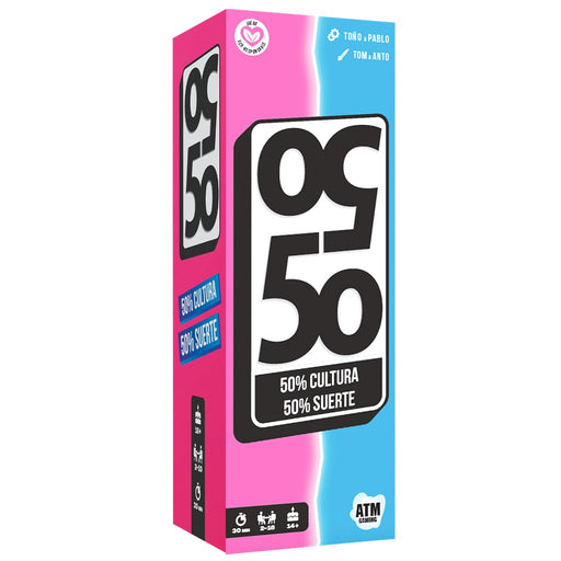 EAN 3770037991059 - Asmodee 50 50 Juego De Cartas Aprendizaje imagen 1