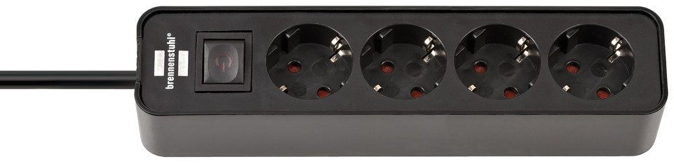 EAN 4007123647873 - Brennenstuhl 1153240000 base múltiple 1,5 m 5 salidas AC Interior Negro imagen 1