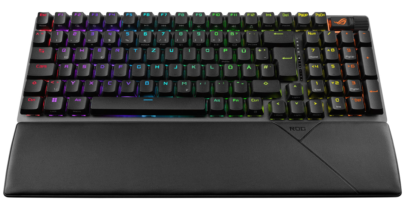 EAN 4711387140130 - ASUS ROG Strix Scope II 96 wireless teclado Juego USB + RF Wireless + Bluetooth QWERTZ Suizo Negro imagen 3