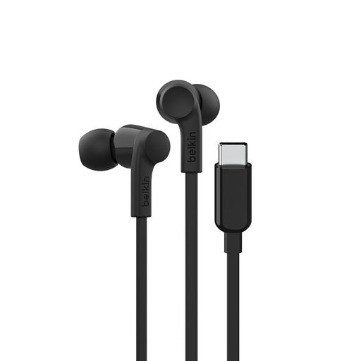 EAN 0745883894444 - Belkin SoundForm Auriculares Alámbrico Dentro de oído Música/uso diario USB Tipo C Negro imagen 1