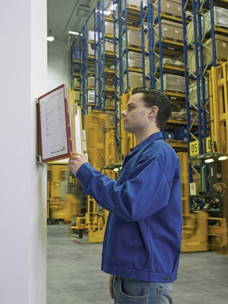 EAN 4005546504919 - Durable VARIO soporte para mostrar documentos Pared Retrato A4 imagen 2