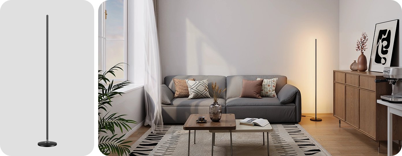 EAN 6974316996835 - Govee H8076 Lámpara de pie inteligente Wi-Fi/Bluetooth imagen 6