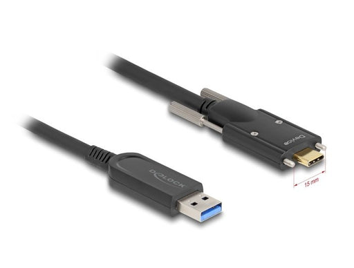 EAN 4043619832064 - DeLOCK 83206 cable USB USB 3.2 Gen 2 (3.1 Gen 2) USB A USB C Negro imagen 1