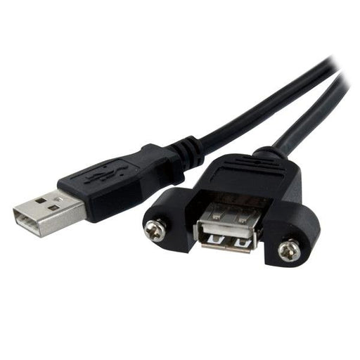 EAN 0065030858922 - StarTech.com USBPNLAFAM2 cable USB USB 2.0 0,6 m Negro imagen 1