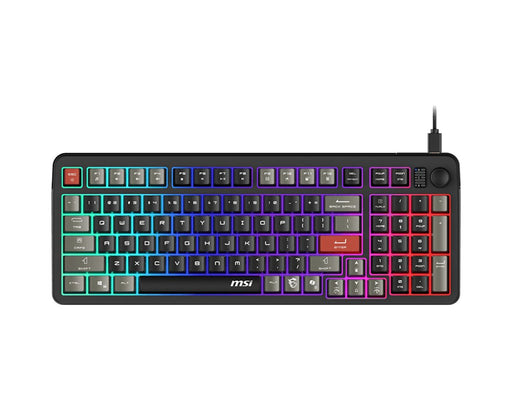 EAN 4711377321495 - MSI FORGE GK110 teclado Juego USB QWERTY Inglés de EE. UU. Negro imagen 1