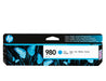 EAN 0887758769126 - HP 980 Cyan Original Ink Cartridge cartucho de tinta 1 pieza(s) Rendimiento estándar imagen 1