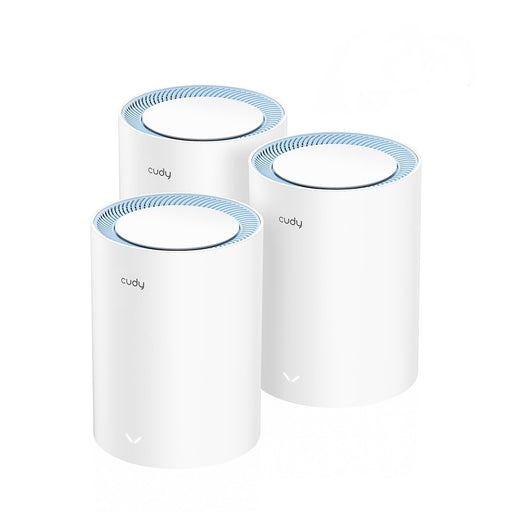 EAN 6971690792770 - Cudy M1200 3-PACK sistema Wi-Fi Mesh (Wi-Fi en malla) Doble banda (2,4 GHz / 5 GHz) Wi-Fi 5 (802.11ac) Bl imagen 1