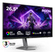 EAN 4038986183031 - AOC AGON PRO AG276QKD2 pantalla para PC 67,3 cm (26.5") 2560 x 1440 Pixeles Quad HD QD-OLED Negro, Gris imagen 2