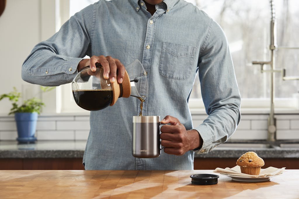 EAN 0840276163562 - CONTIGO 2174673 taza de viaje 420 ml Gris Acero inoxidable imagen 5