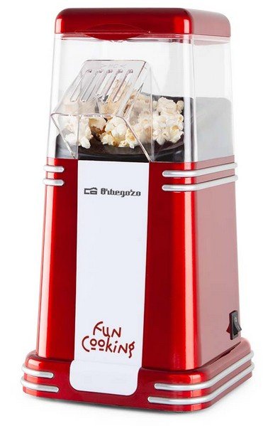 EAN 8435568402157 - Orbegozo PA 4350 palomitas de maiz poppers Rojo 3 min 1200 W imagen 2