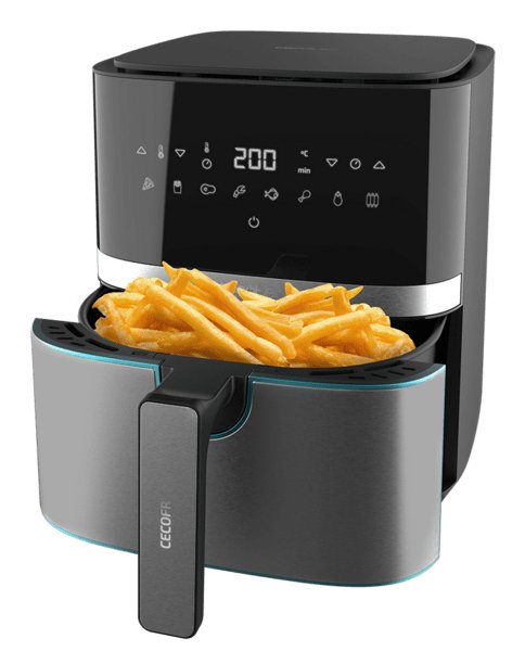 EAN 8435484033169 - Cecotec Cecofry Full InoxBlack 5500 Pro Sencillo 5,5 L Independiente 1700 W Freidora de aire caliente Neg imagen 2