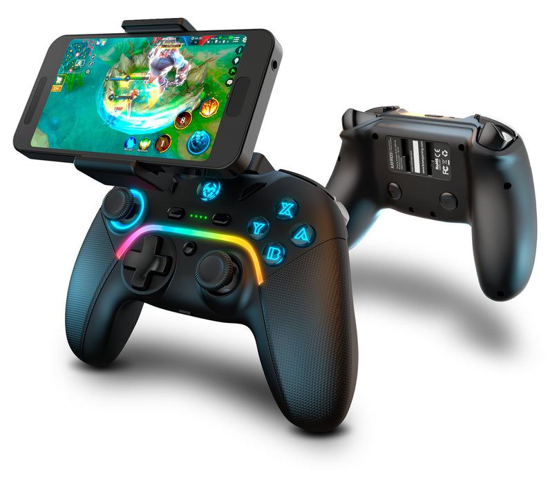EAN 8436587973604 - Krom Kayros Negro Bluetooth Gamepad Analógico/Digital Android, Nintendo Switch, PC, iOS imagen 9