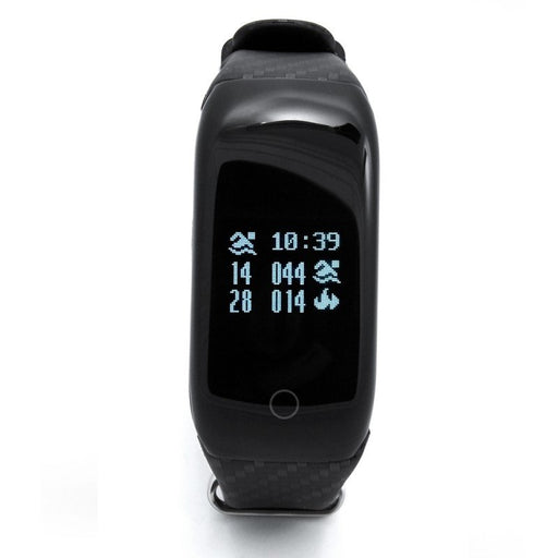 EAN 3700092607121 - Storex WeePlug SB-17 OLED Pulsera de actividad 1,68 cm (0.66") IP67 Negro imagen 2