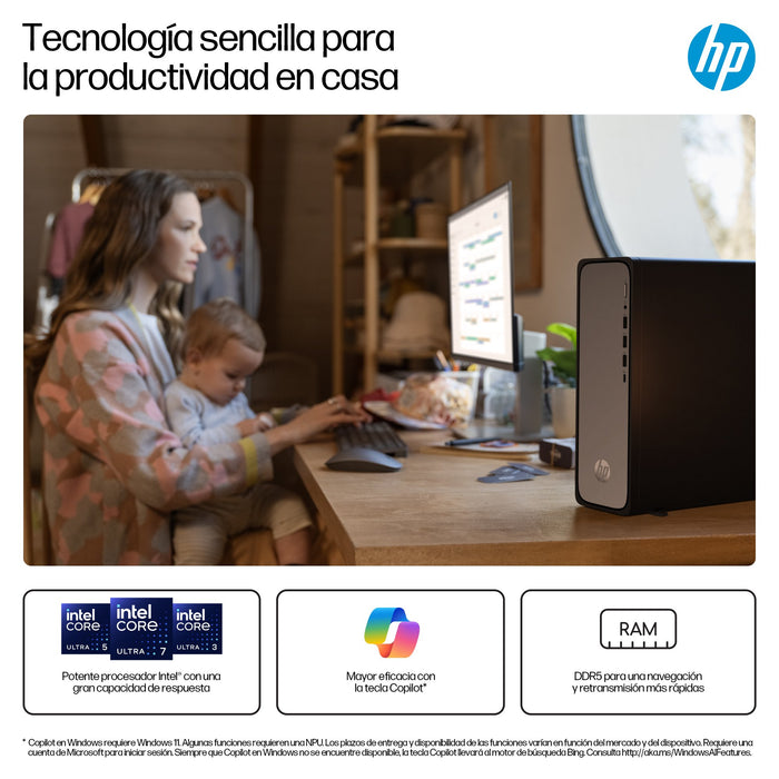 EAN 0199251181108 - HP OmniDesk Slim Desktop S03-0012ns PC Intel® Core™ i5 i5-14400 16 GB DDR5-SDRAM 512 GB SSD FreeDOS Torre imagen 7