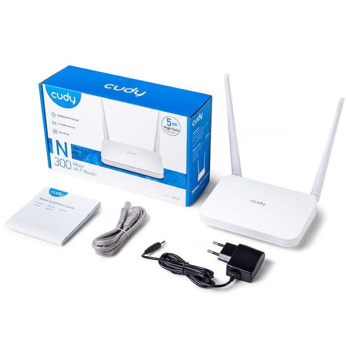 EAN 6971690790028 - Cudy WR300 router inalámbrico Ethernet rápido Banda única (2,4 GHz) Blanco imagen 4