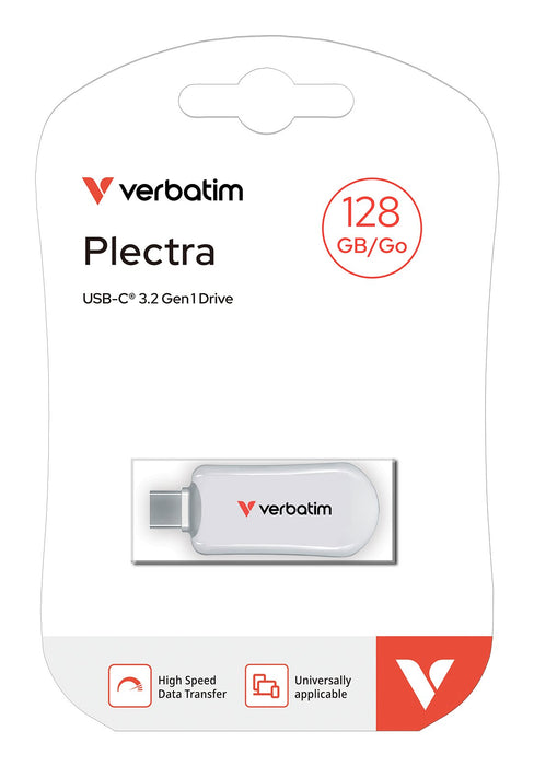 EAN 0023942302292 - Verbatim 30229 unidad flash USB 128 GB USB Tipo C 3.2 Gen 1 (3.1 Gen 1) Blanco imagen 4