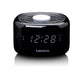 EAN 8711902041108 - Lenco CR-12BK Reloj Digital Negro imagen 1
