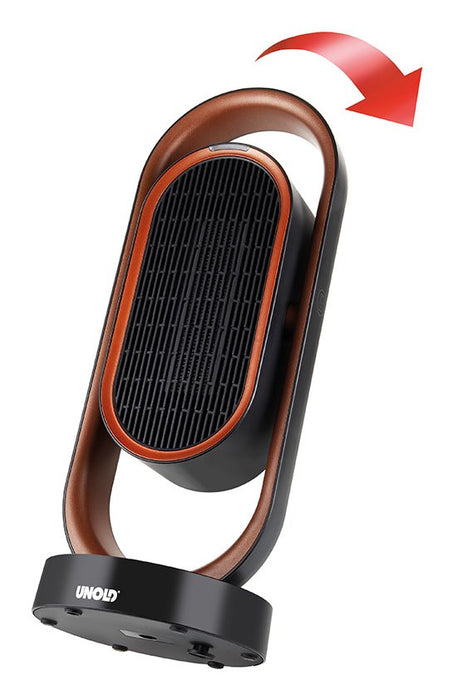 EAN 4011689865350 - Unold 86535 calefactor eléctrico Interior Negro, Marrón 1800 W Ventilador eléctrico imagen 4