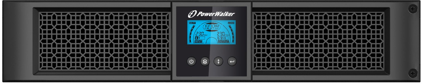 EAN 4260074974324 - PowerWalker VI 2000RT LCD sistema de alimentación ininterrumpida (UPS) 2 kVA 1800 W 9 salidas AC imagen 2