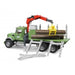 EAN 4001702028244 - BRUDER MACK Granite Timber truck with 3 trunks imagen 5