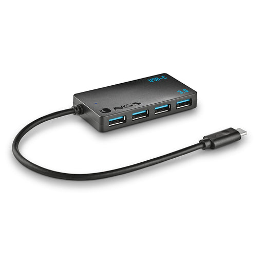 EAN 8435430622973 - NGS WONDER IHUB4 USB 3.2 Gen 1 (3.1 Gen 1) Type-A 480 Mbit/s Negro imagen 2