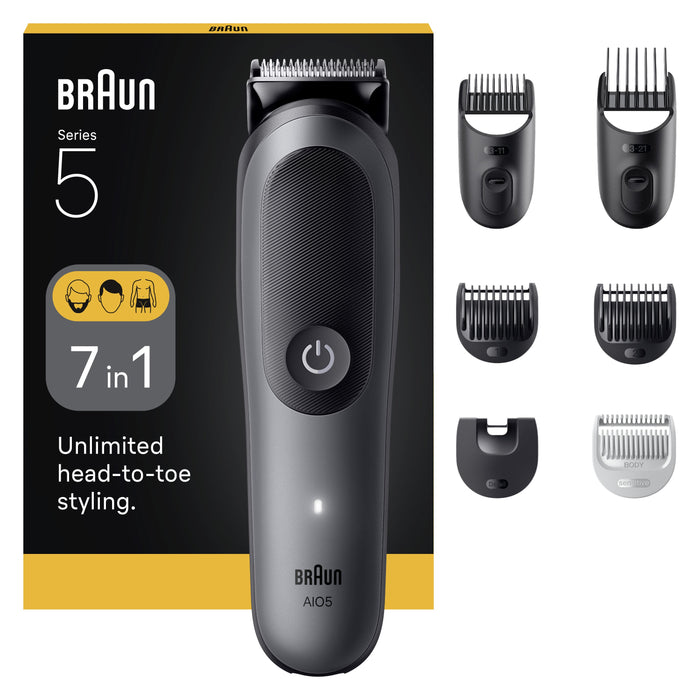EAN 8700216429160 - Braun 80789911 cortadora de pelo y maquinilla Gris Oscuro 21 Ión de litio imagen 1