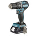 EAN 88381740371 - Makita DHP487RAJ taladro 25500 RPM Sin llave Negro, Turquesa imagen 1