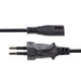 EAN 0065030894388 - StarTech.com 752E-2M-POWER-LEAD cable de transmisión Negro CEE7/16 C7 acoplador imagen 3