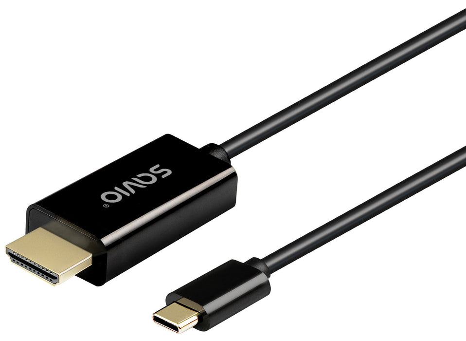 EAN 5901986049692 - Savio Cl-190 cable USB 1 m USB C Negro imagen 2