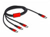 EAN 4043619867134 - DeLOCK 86713 cable USB USB 2.0 USB C Negro, Rojo imagen 1
