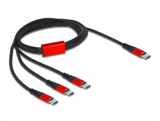 EAN 4043619867134 - DeLOCK 86713 cable USB USB 2.0 USB C Negro, Rojo imagen 1