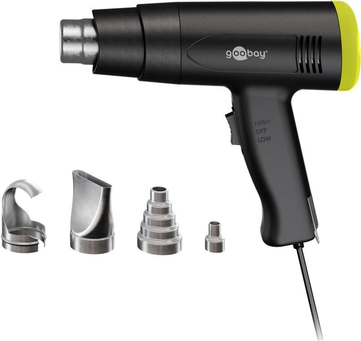EAN 4040849778216 - Goobay 77821 pistola de calor Pistola de aire caliente 450 l/min 500 °C 1500 W Negro imagen 5