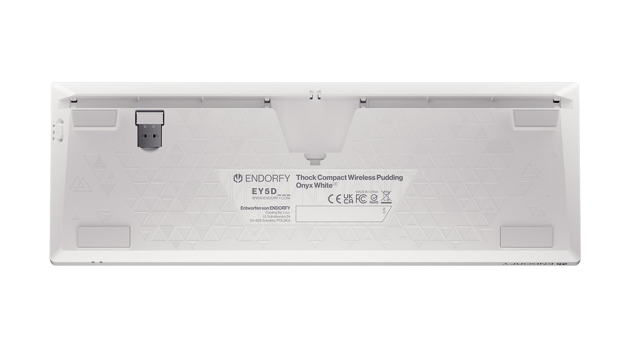 EAN 5903018666907 - ENDORFY Thock Compact teclado Juego RF inalámbrica + USB QWERTZ Alemán Blanco imagen 13