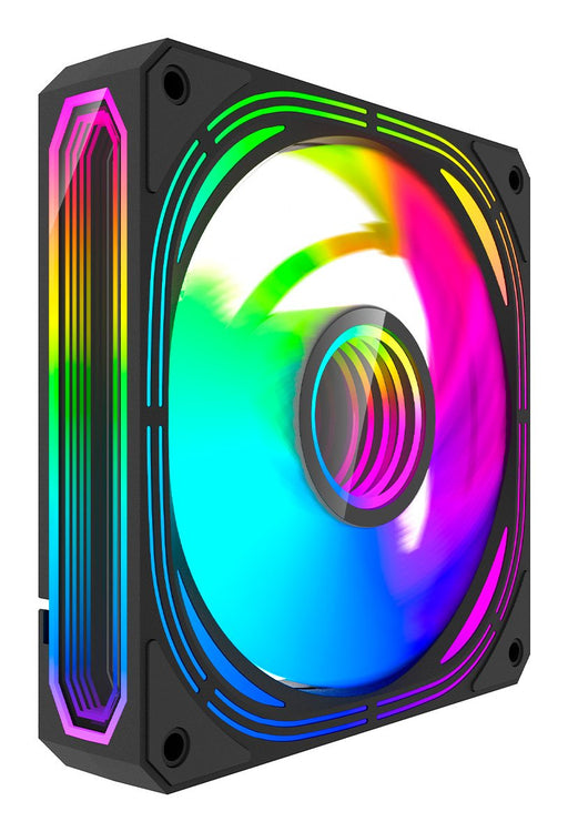 EAN 8436624420962 - CoolBox Infinity Pro ARGB Carcasa del ordenador Ventilador 12 cm Negro 4 pieza(s) imagen 2