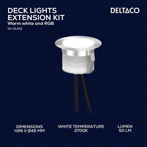 EAN 7333048052209 - Deltaco SH-DLK01 iluminación inteligente Lámpara de pie inteligente Wi-Fi 0,7 W imagen 2