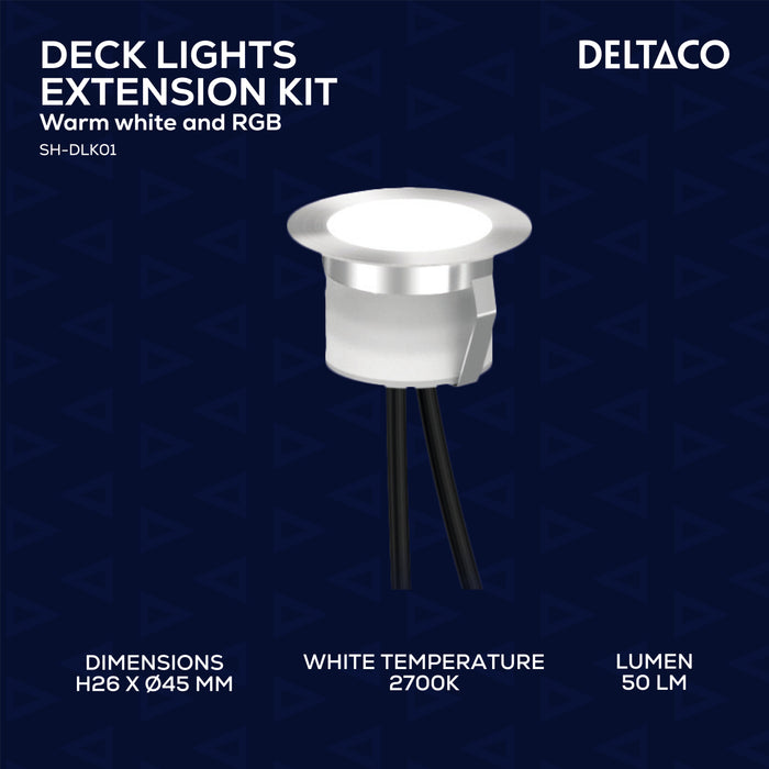 EAN 7333048052209 - Deltaco SH-DLK01 iluminación inteligente Lámpara de pie inteligente Wi-Fi 0,7 W imagen 2