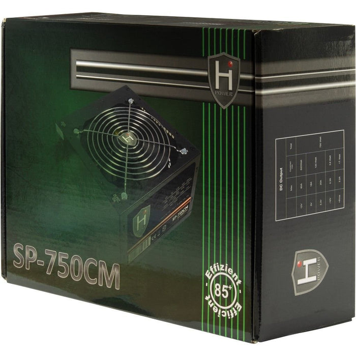 EAN 4260133128484 - Inter-Tech HiPower SP-750CM unidad de fuente de alimentación 750 W 20+4 pin ATX ATX Negro imagen 4