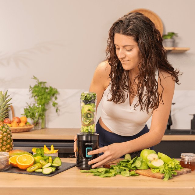 EAN 8435484039079 - Cecotec 03907 licuadora 0,6 L Licuadora de vaso 350 W Negro imagen 4