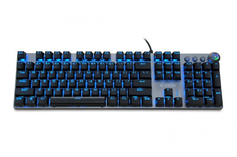 EAN 5901443055945 - iBox AURORA K-4 teclado Juego USB QWERTY Negro, Plata imagen 13