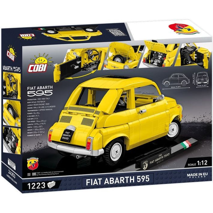 EAN 5902251243531 - COBI Fiat Abarth 595 - Executive Edition imagen 12