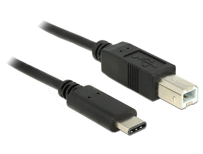 EAN 4043619836017 - DeLOCK 83601 cable USB USB 2.0 1 m USB C USB B Negro imagen 1