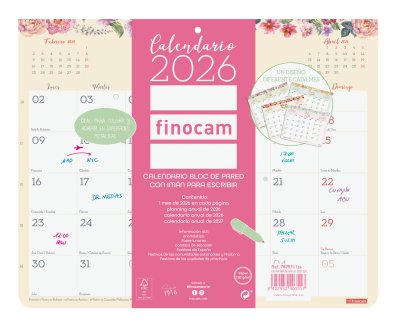 EAN 8422952403517 - Finocam 787510126 calendario imagen 1
