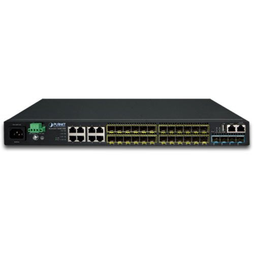 EAN 4711605283571 - PLANET SGS-6341-16S8C4XR switch Gestionado L3 Gigabit Ethernet (10/100/1000) 1U Negro imagen 2