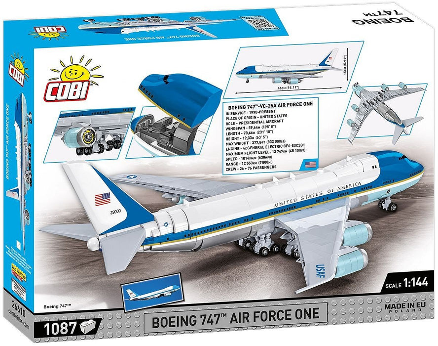 EAN 5902251266103 - COBI Boeing 747 Air Force One imagen 11