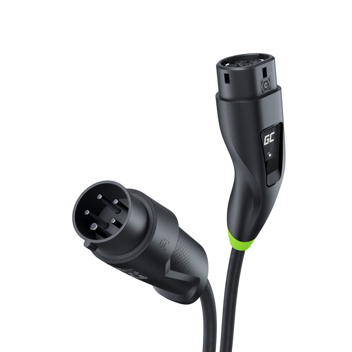 EAN 5904326370326 - Green Cell EVGC01 cable de carga para vehículo eléctrico Negro Type 2 CEE 16A 3 7 m imagen 15