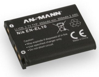 EAN 4013674018901 - Ansmann A-NIK EN EL 10 Ión de litio 650 mAh imagen 1